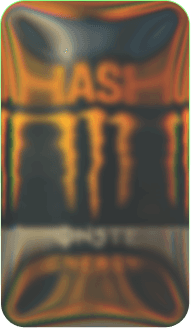 Hash Monster Orange Energy Drink